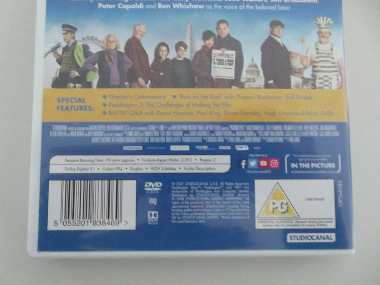 PADDINGTON 2 (DVD) BEN WHISHAW SALLY HAWKINS 2017 REGION 2 Movie posters