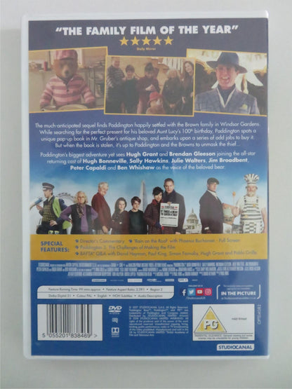PADDINGTON 2 (DVD) BEN WHISHAW SALLY HAWKINS 2017 REGION 2 Movie posters