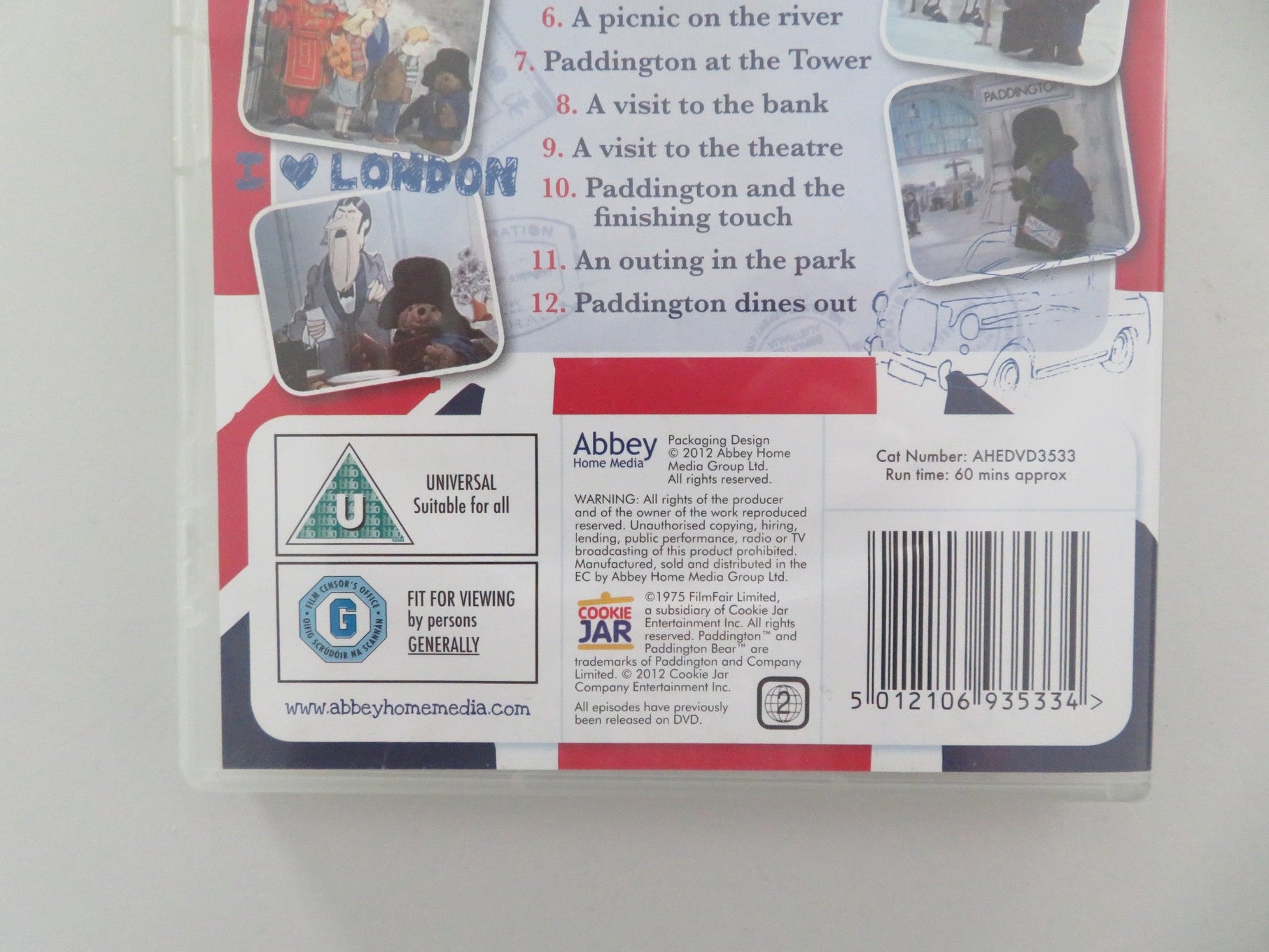 PADDINGTON BEAR: PADDINGTON IN LONDON - 12 EPISODES (DVD) 1975 REGION 2 Movie posters