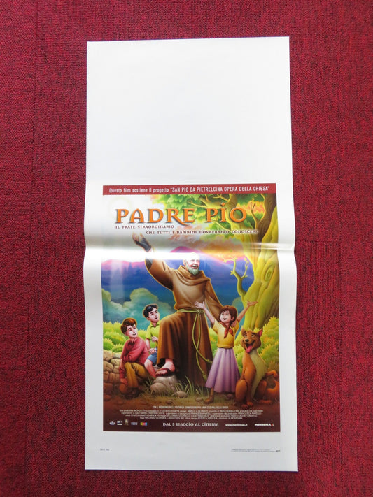 PADRE PIO ITALIAN LOCANDINA POSTER DARREN DUNSTAN MARC THOMPSON 2006 Rendezvous Cinema Movie posters