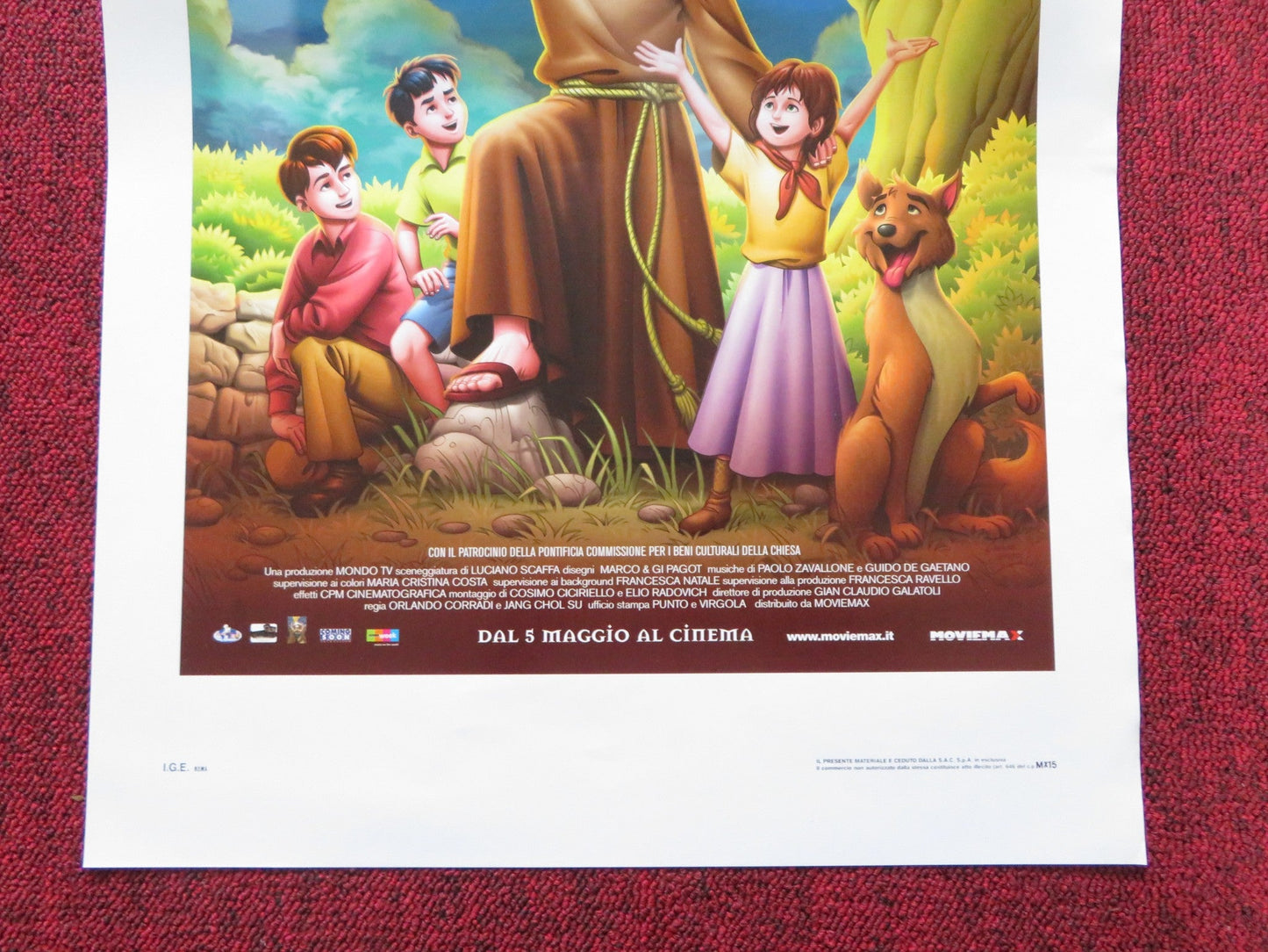 PADRE PIO ITALIAN LOCANDINA POSTER DARREN DUNSTAN MARC THOMPSON 2006 Rendezvous Cinema Movie posters