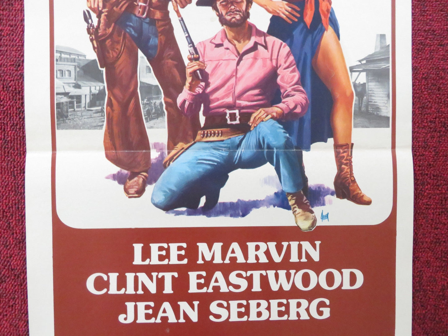 PAINT YOUR WAGON ITALIAN LOCANDINA POSTER CLINT EASTWOOD LEE MARVIN 1970 Rendezvous Cinema Movie posters