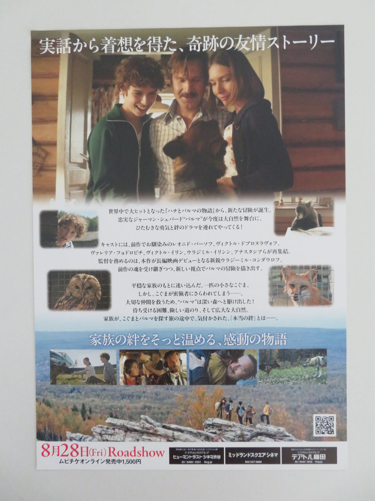 Palma 2 Japanese Chirashi (B5) Poster Viktor Dobronravov Ilin 2025 Movie posters