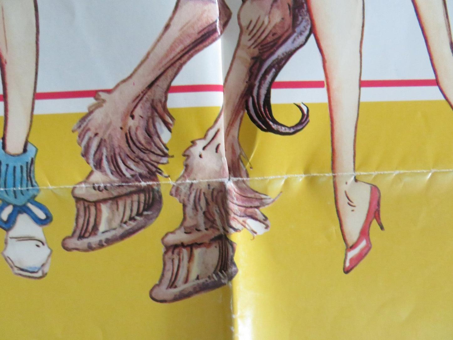 PANDEMONIUM - B FOLDED US ONE SHEET POSTER TAMMY ALVERSON PAMELA HARLOW 1982 Rendezvous Cinema Movie posters