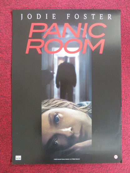 PANIC ROOM VHS VIDEO POSTER JODIE FOSTER KRISTEN STEWART 2002 Rendezvous Cinema Movie posters