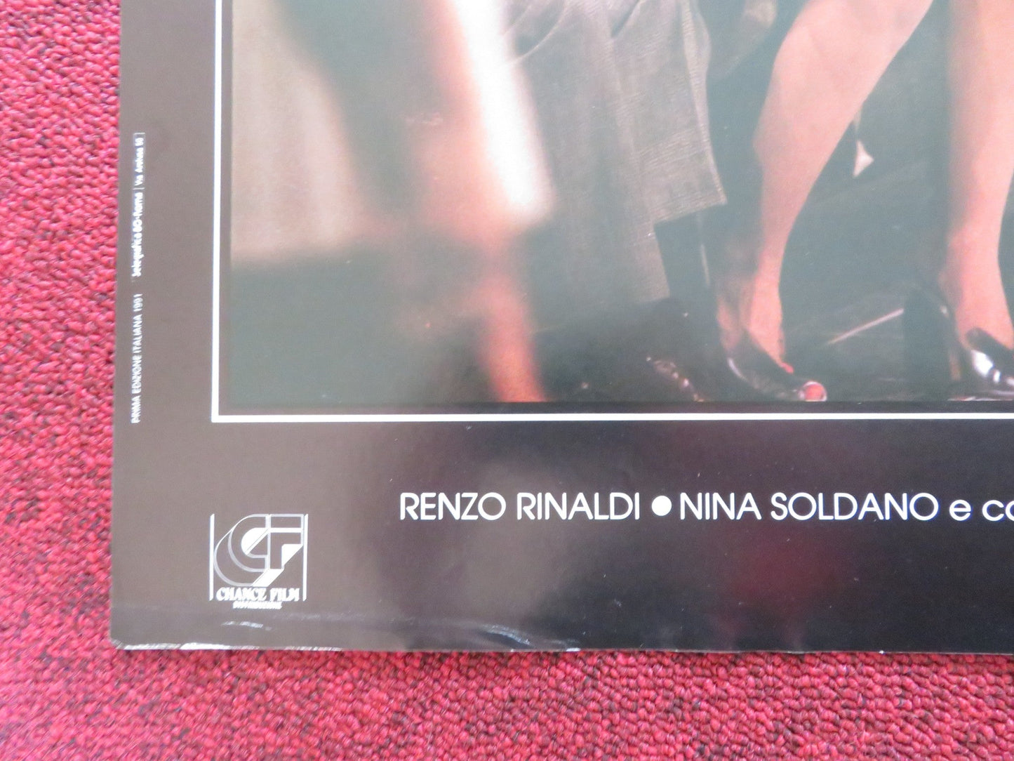 PAPRIKA - C ITALIAN FOTOBUSTA POSTER DEBORA CAPRIOGLIO STEPHANE FERRARA 1991 Rendezvous Cinema Movie posters