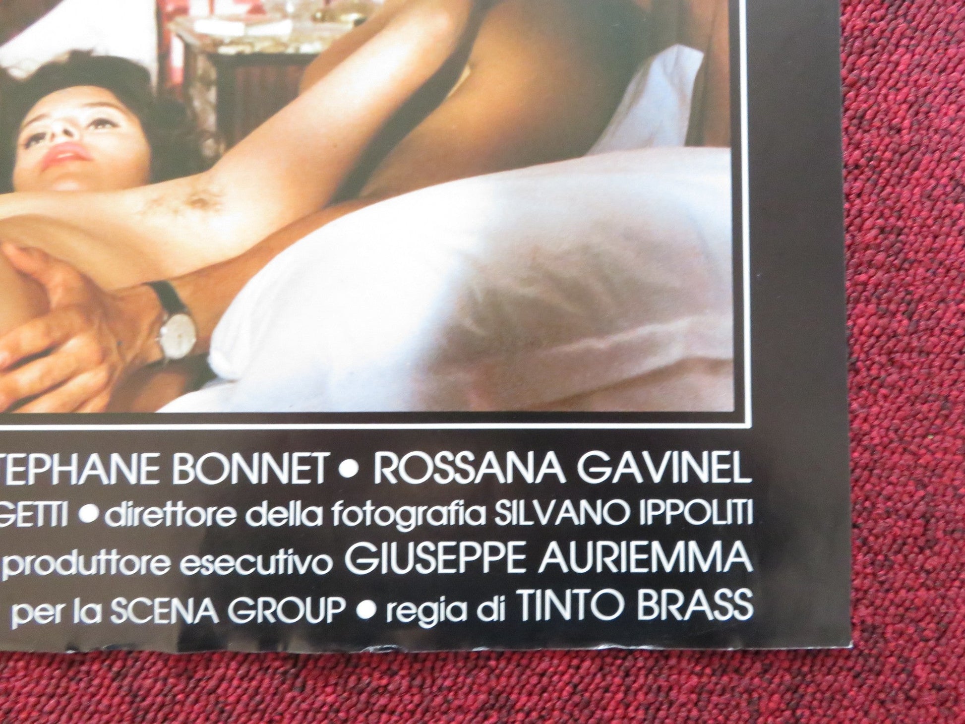 PAPRIKA - C ITALIAN FOTOBUSTA POSTER DEBORA CAPRIOGLIO STEPHANE FERRARA 1991 Rendezvous Cinema Movie posters