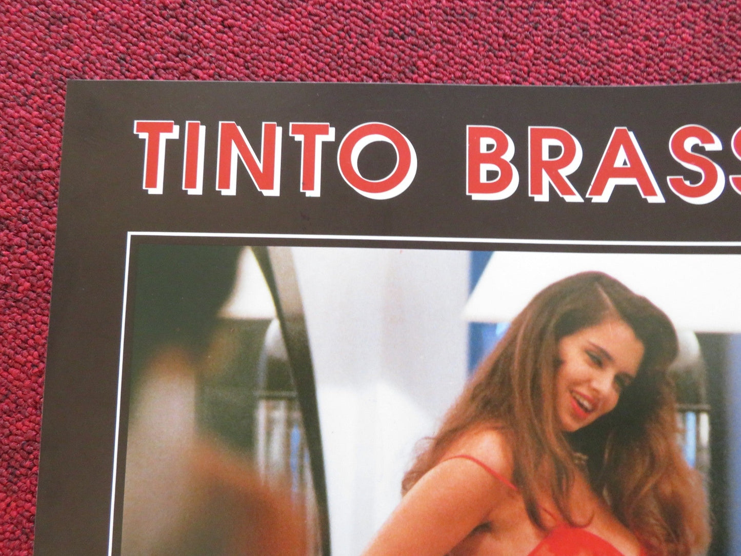 PAPRIKA - C ITALIAN FOTOBUSTA POSTER DEBORA CAPRIOGLIO STEPHANE FERRARA 1991 Rendezvous Cinema Movie posters