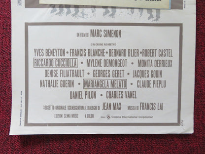 PAR LE SANG DES AUTRES ITALIAN LOCANDINA POSTER YVES BENEYTON F. BLANCHE 1974 Rendezvous Cinema Movie posters