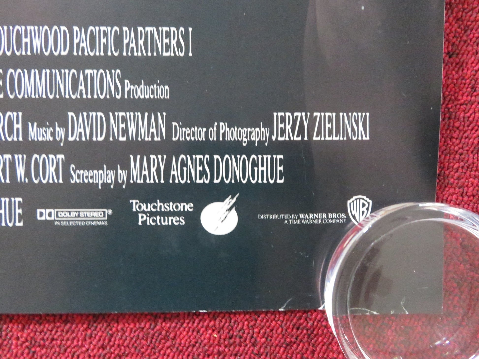 PARADISE UK QUAD ROLLED POSTER DON JOHNSON MELANIE GRIFFITH ELIJAH WOOD 1991 Rendezvous Cinema Movie posters