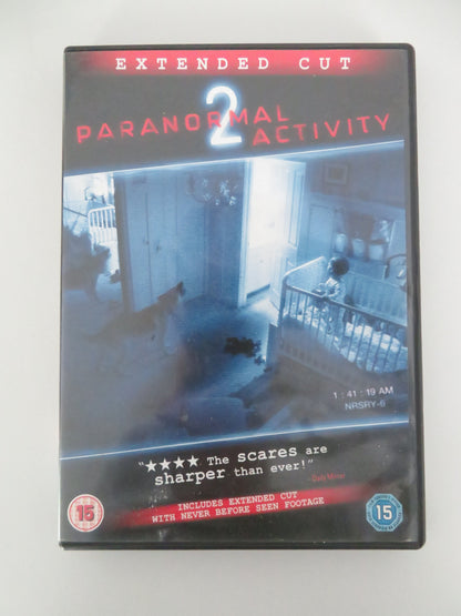 Paranormal Activity 2 - Extended Cut (DVD) Katie Featherston 2010 Region 2 Movie posters