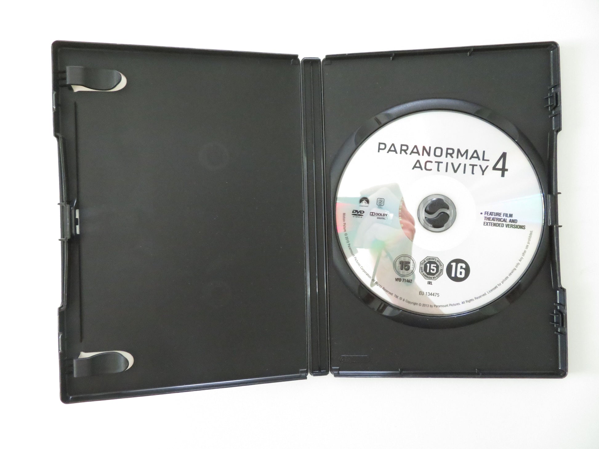 Paranormal Activity 4 (DVD) Stephen Dunham Katie Featherston 2012 Region 2 Movie posters