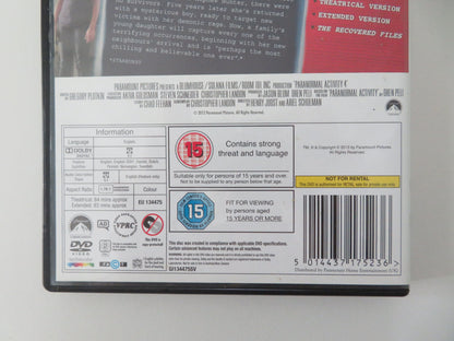 Paranormal Activity 4 (DVD) Stephen Dunham Katie Featherston 2012 Region 2 Movie posters