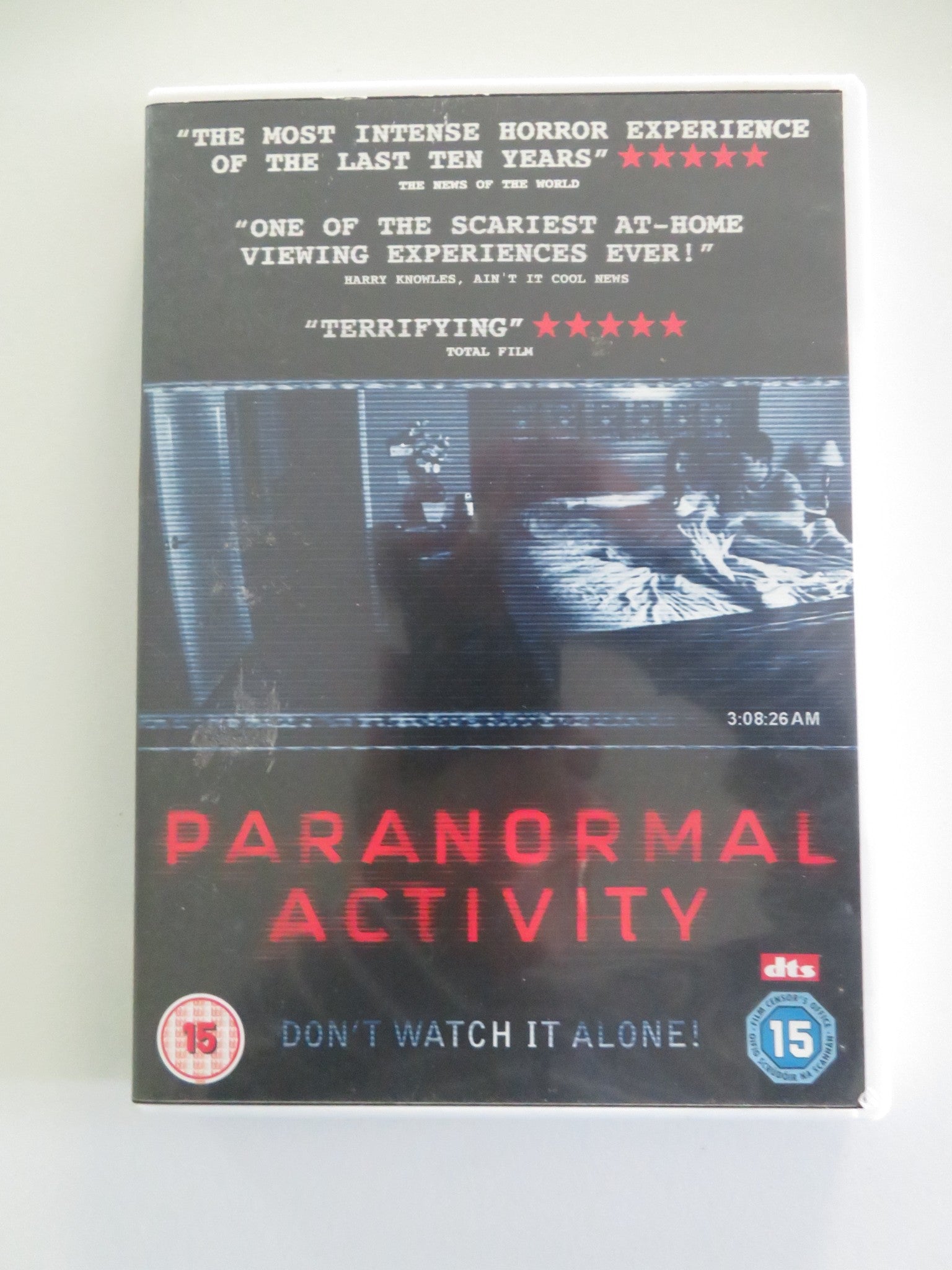PARANORMAL ACTIVITY (DVD) KATIE FEATHERSTON MICAH SLOAT 2007 REGION 2 Movie posters