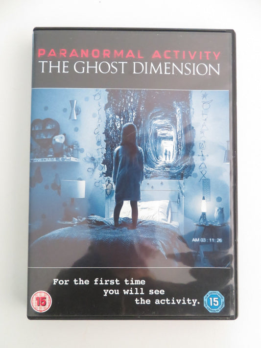 Paranormal Activity The Ghost Dimension (DVD) Chris J. Murray 2015 Region 2 Movie posters