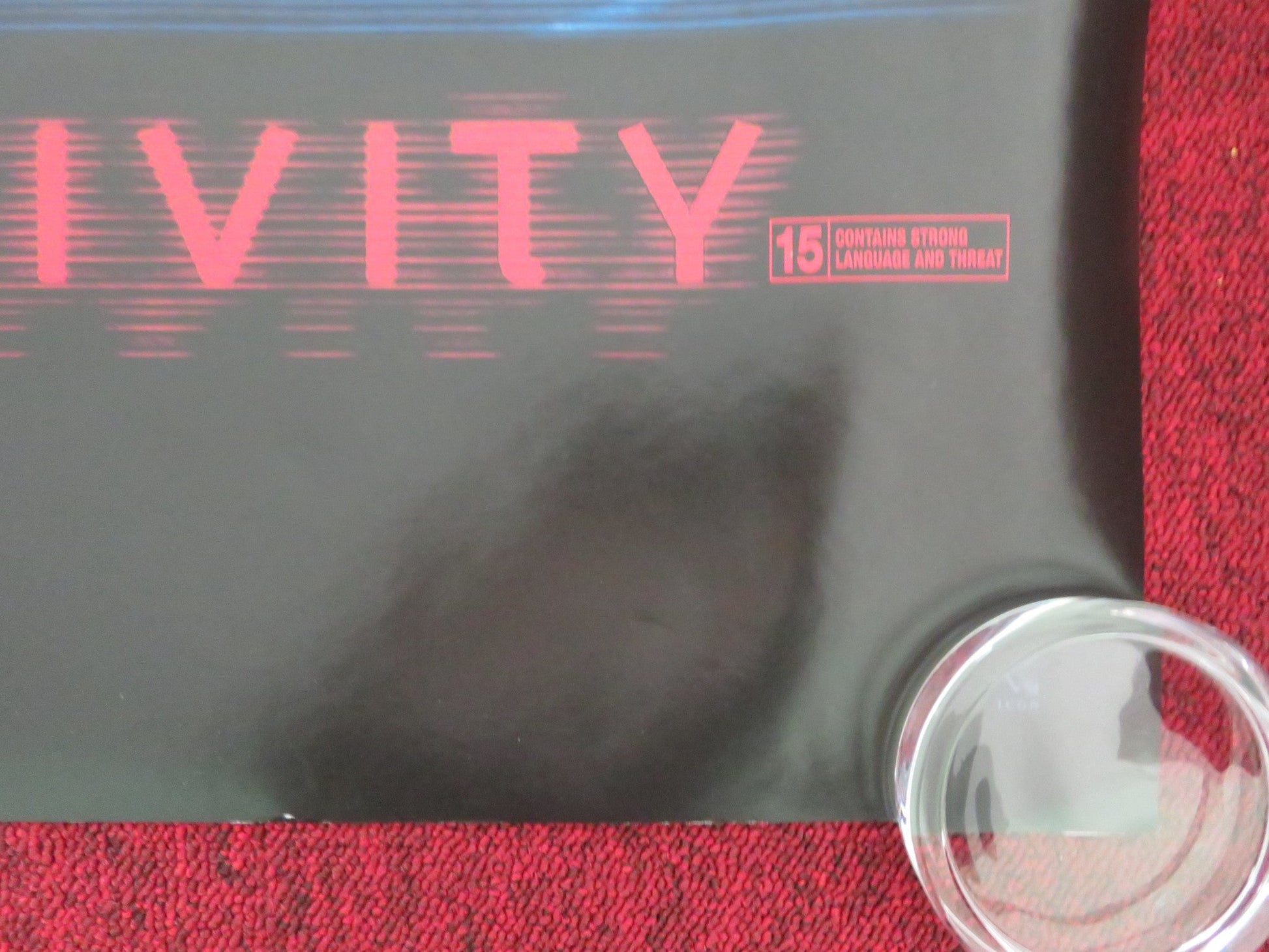 PARANORMAL ACTIVITY UK QUAD ROLLED POSTER KATIE FEATHERSTON MICAH SLOAT 2007 Movie posters