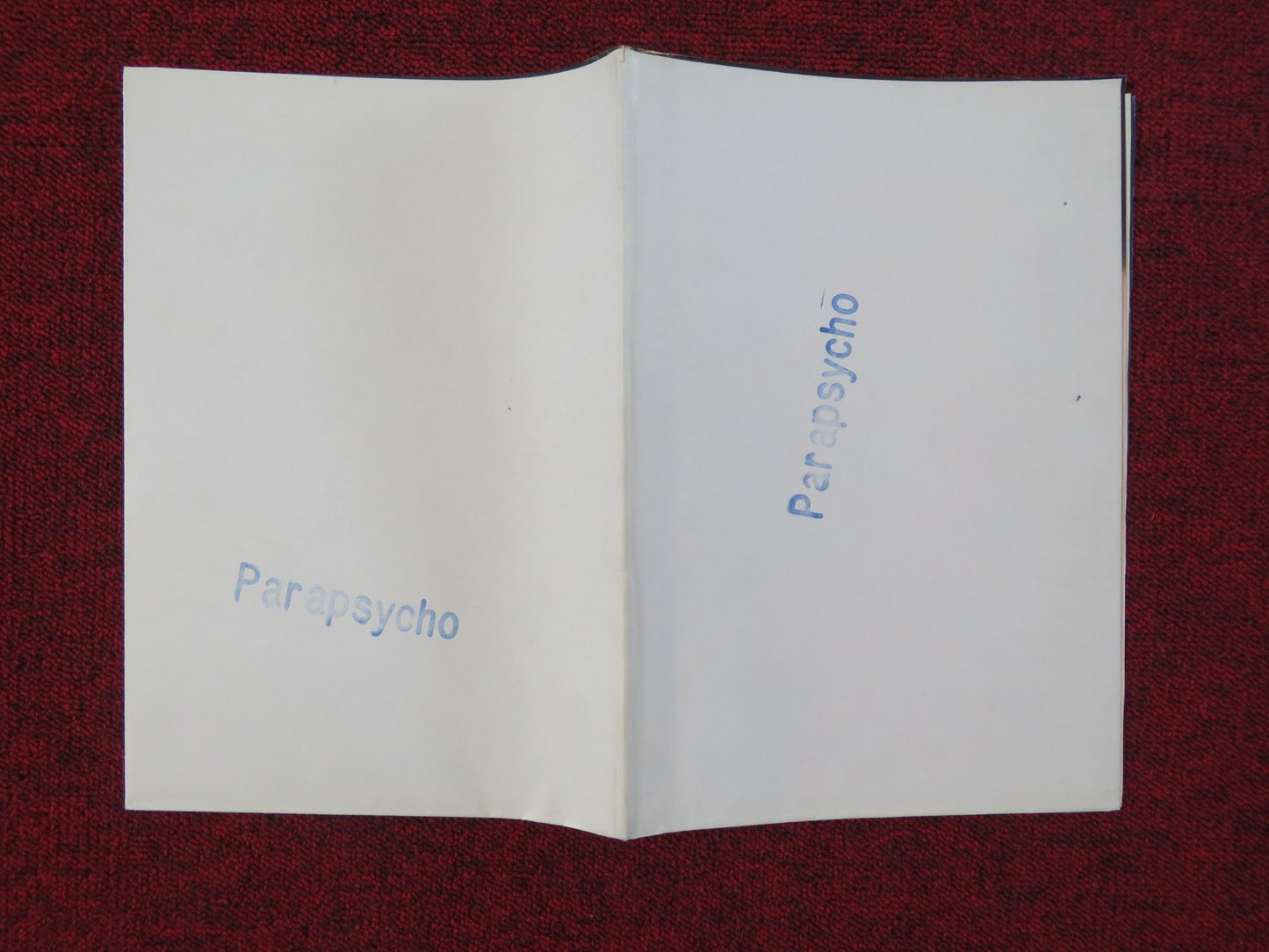 PARAPSYCHO - SPEKTRUM DER ANGST GERMAN A1 POSTER FOLDED MARISA MELL 1975 Rendezvous Cinema Movie posters