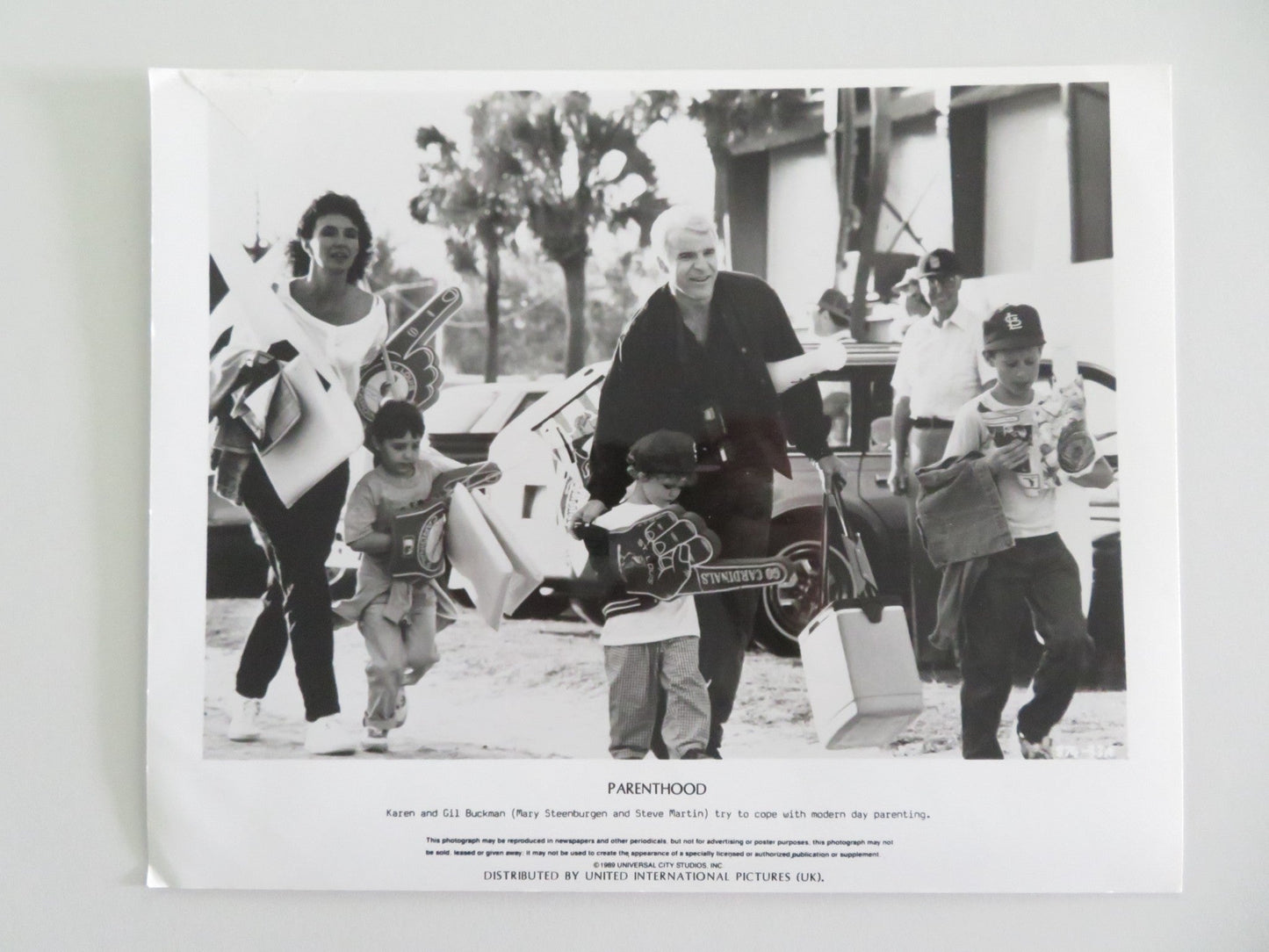 PARENTHOOD - B MOVIE STILL PHOTO LOT OF 4 STEVE MARTIN MARY STEENBURGEN 1989 Movie posters