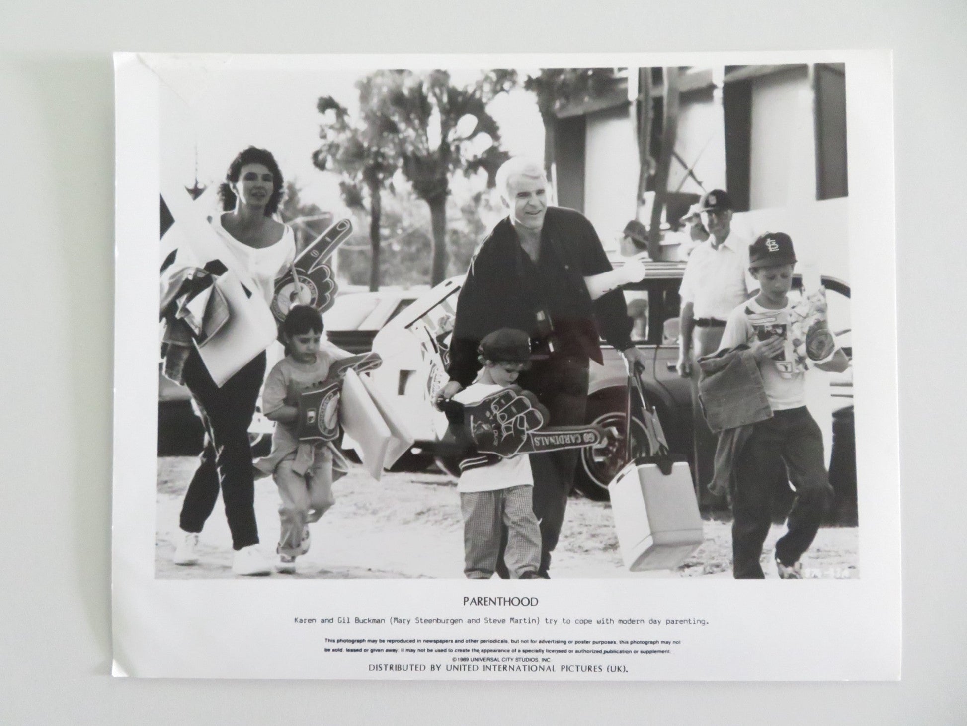 PARENTHOOD - B MOVIE STILL PHOTO LOT OF 4 STEVE MARTIN MARY STEENBURGEN 1989 Movie posters
