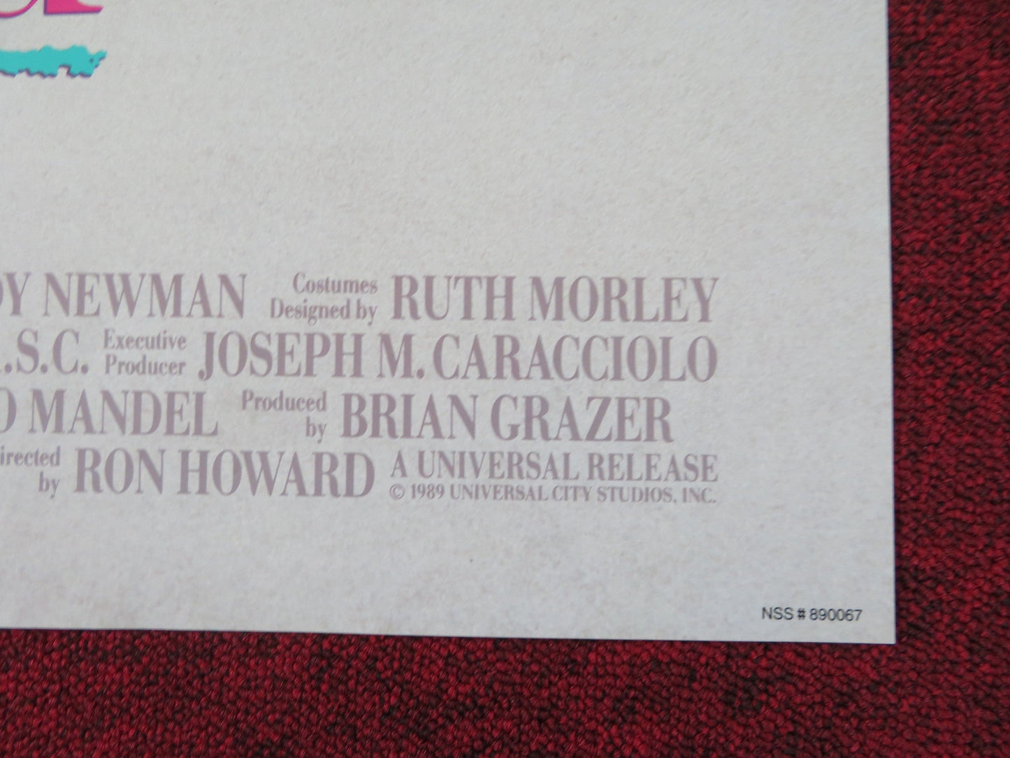 PARENTHOOD FOLDED US ONE SHEET POSTER STEVE MARTIN RICK MORANIS 1989 Rendezvous Cinema Movie posters