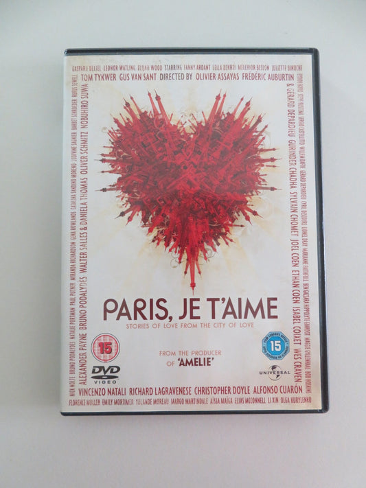PARIS, JE T'AIME (DVD) JULIETTE BINOCHE STEVE BUSCEMI 2006 REGION 2 Movie posters