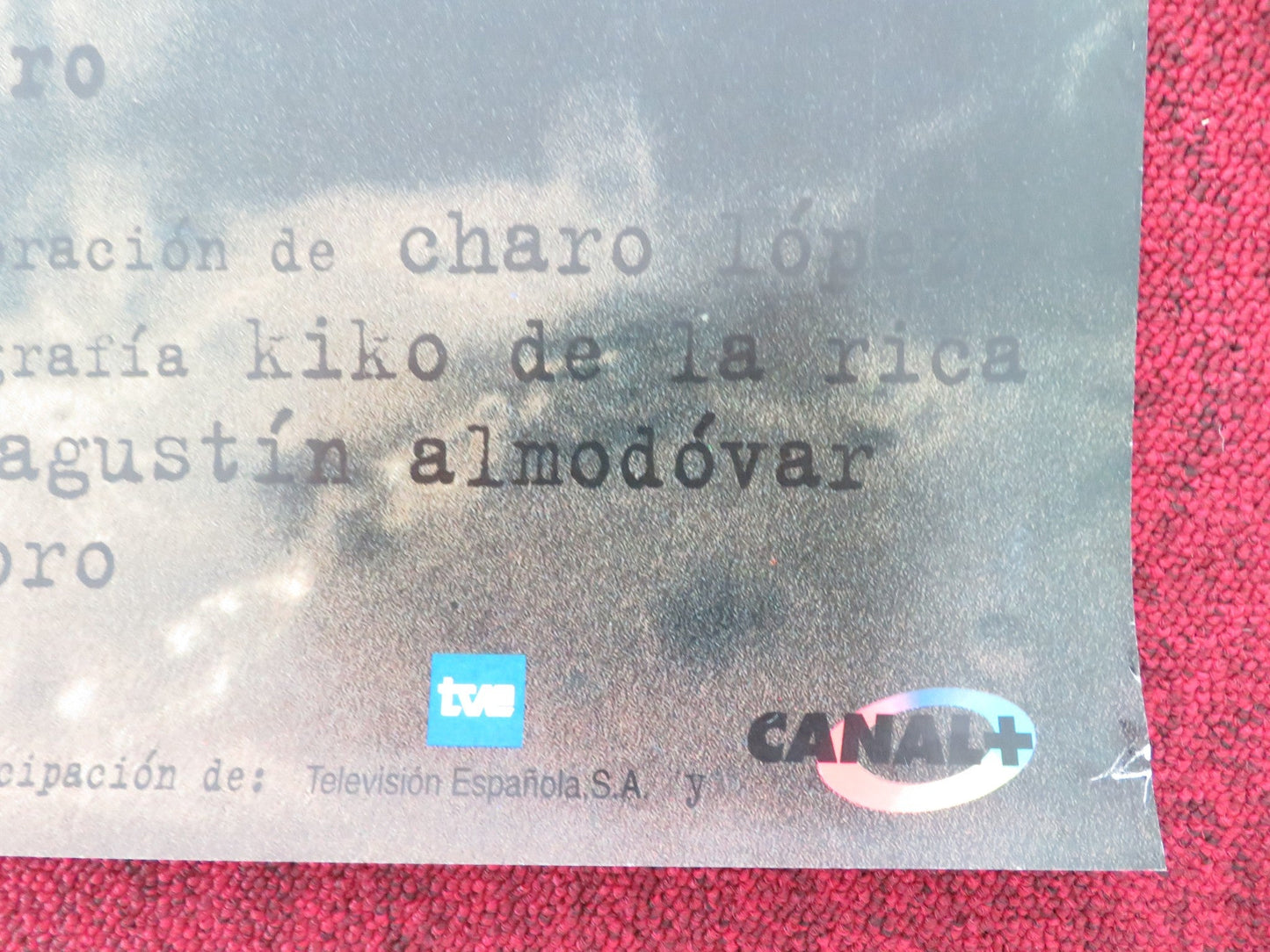 PASAJES SPANISH POSTER ROLLED NAJWA NIMRI ALFREDO VILLA 1996 Movie posters