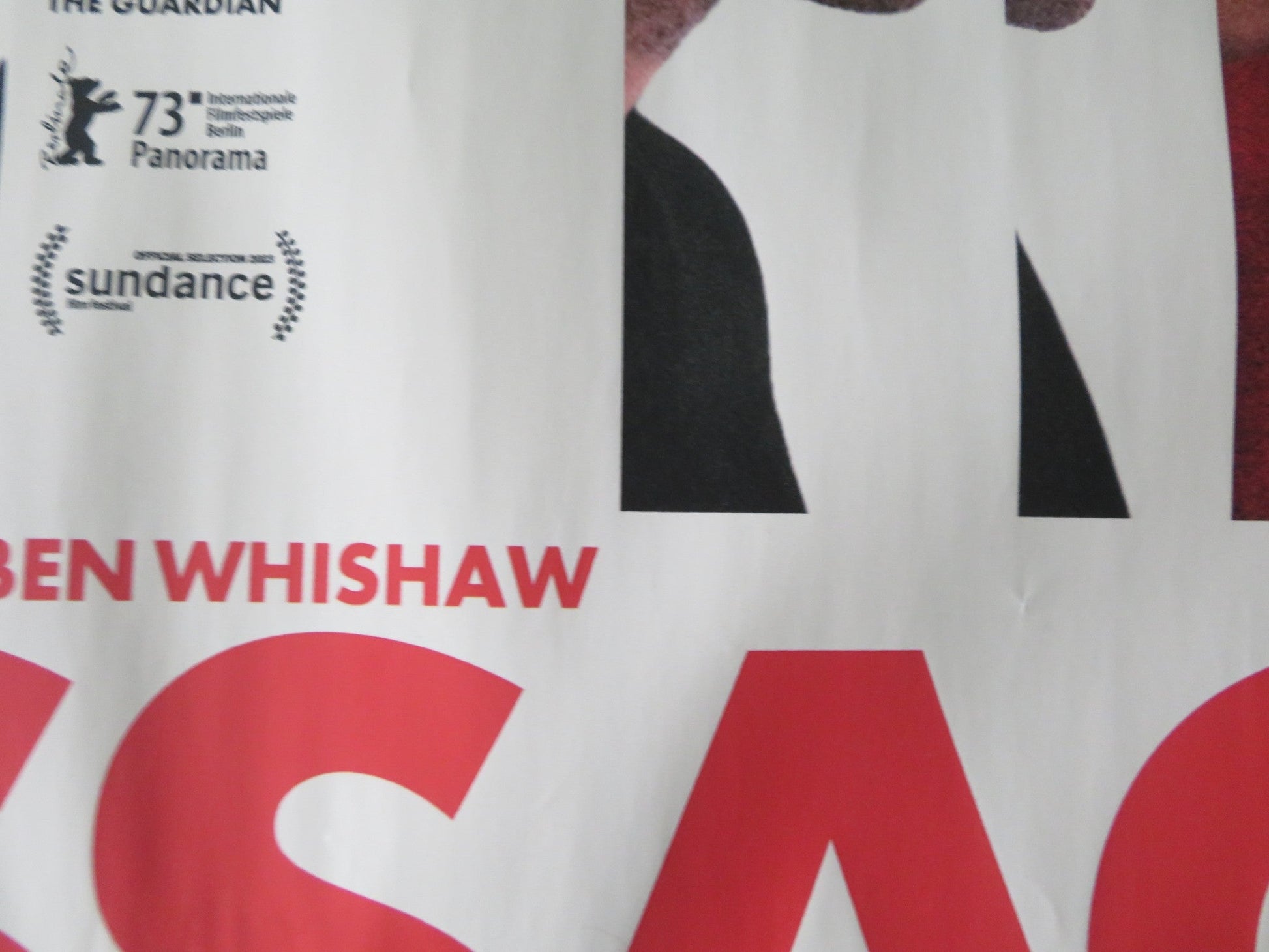 PASSAGES UK QUAD ROLLED POSTER BEN WHISHAW FRANK WOGOWSKI 2023 Movie posters