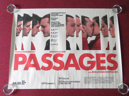 PASSAGES UK QUAD ROLLED POSTER BEN WHISHAW FRANK WOGOWSKI 2023 Movie posters