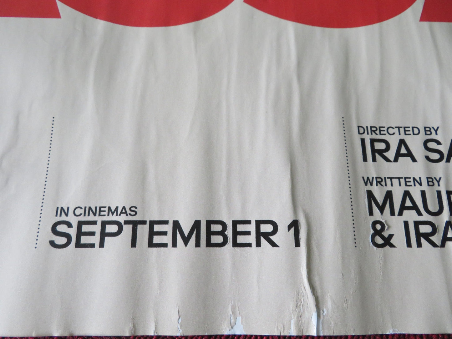 PASSAGES UK QUAD ROLLED POSTER BEN WHISHAW FRANK WOGOWSKI 2023 Movie posters