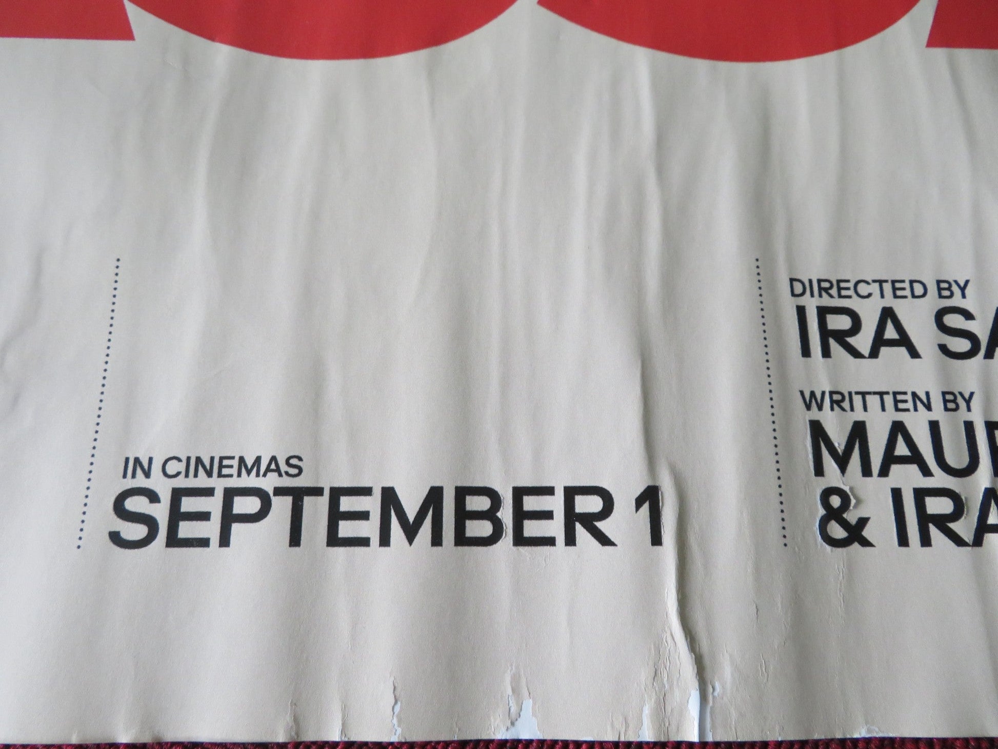PASSAGES UK QUAD ROLLED POSTER BEN WHISHAW FRANK WOGOWSKI 2023 Movie posters
