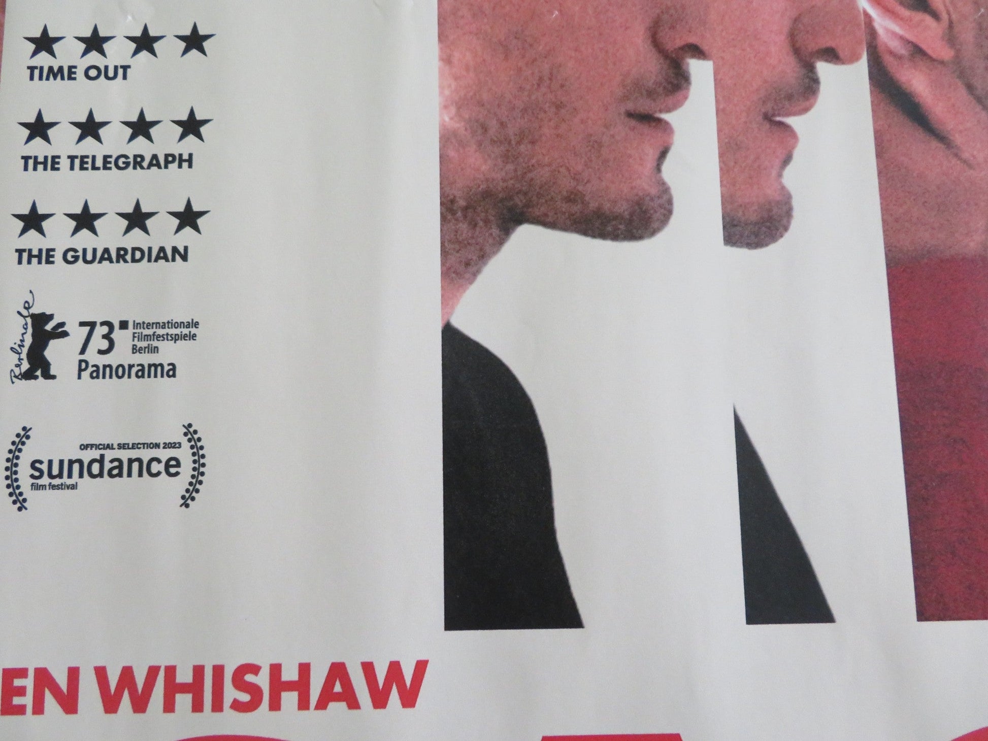 PASSAGES UK QUAD ROLLED POSTER FRANZ ROGOWSKI BEN WHISHAW 2023 Rendezvous Cinema Movie posters