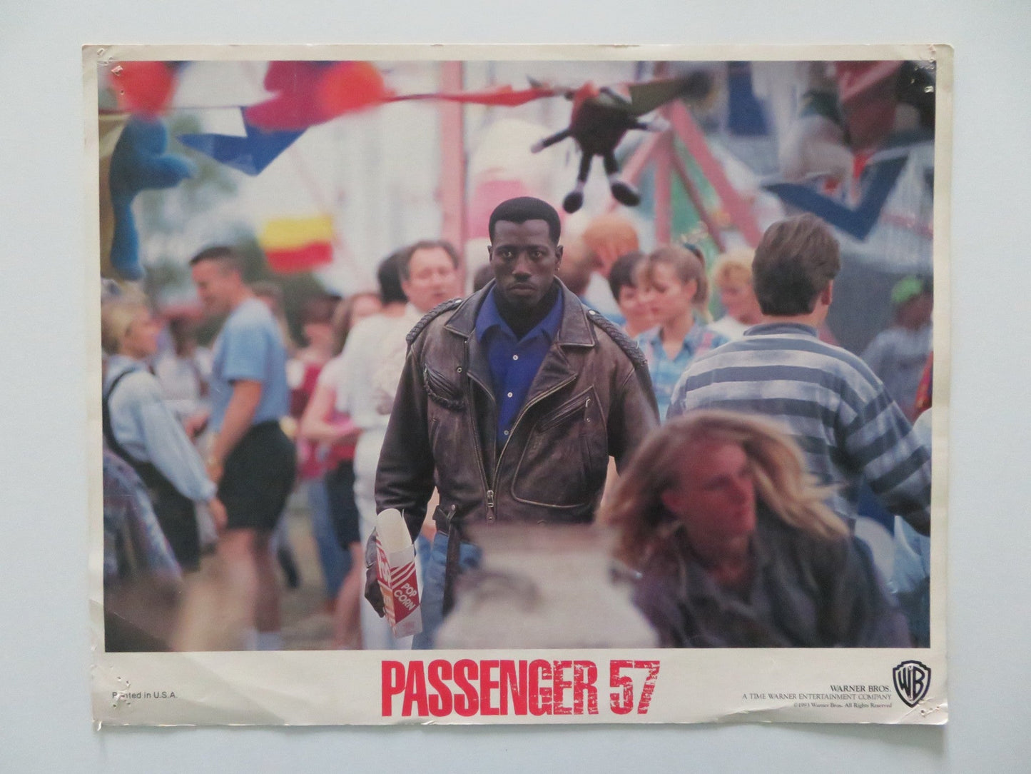 PASSENGER 57 - A US LOBBY CARD WESLEY SNIPES BRUCE PAYNE 1993 Rendezvous Cinema Movie posters