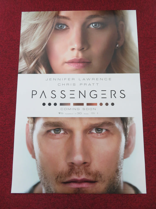 Passengers US One Sheet Rolled Poster Jennifer Lawrence, Chris Pratt 2016 Movie posters