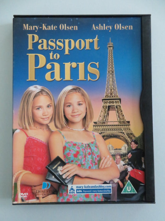 Passport to Paris (DVD) Mary - Kate Olsen Ashely Olsen 1999 Region 2 Movie posters