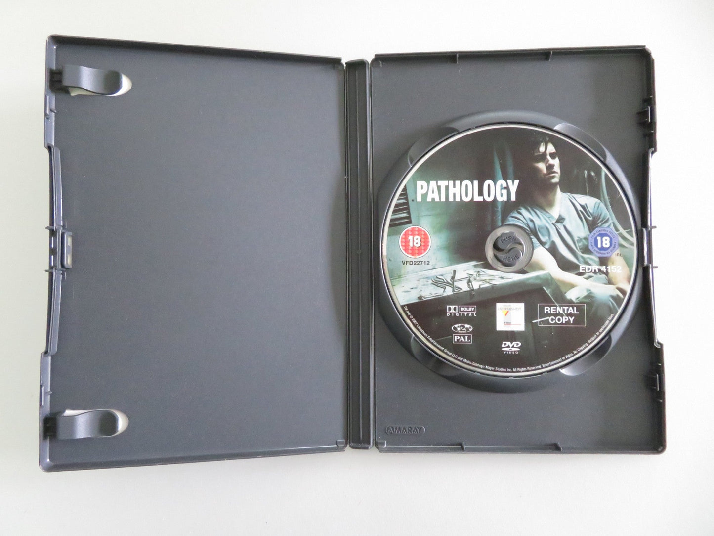 Pathology (DVD) Milo Ventimiglia Michael Weston 2008 Region 2 Movie posters
