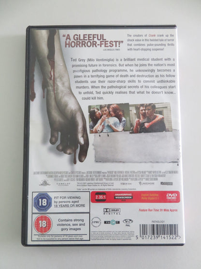 Pathology (DVD) Milo Ventimiglia Michael Weston 2008 Region 2 Movie posters