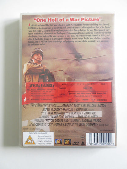 PATTON (DVD) GEORGE C. SCOTT KARL MALDEN 1970 REGION 2 Rendezvous Cinema Movie posters