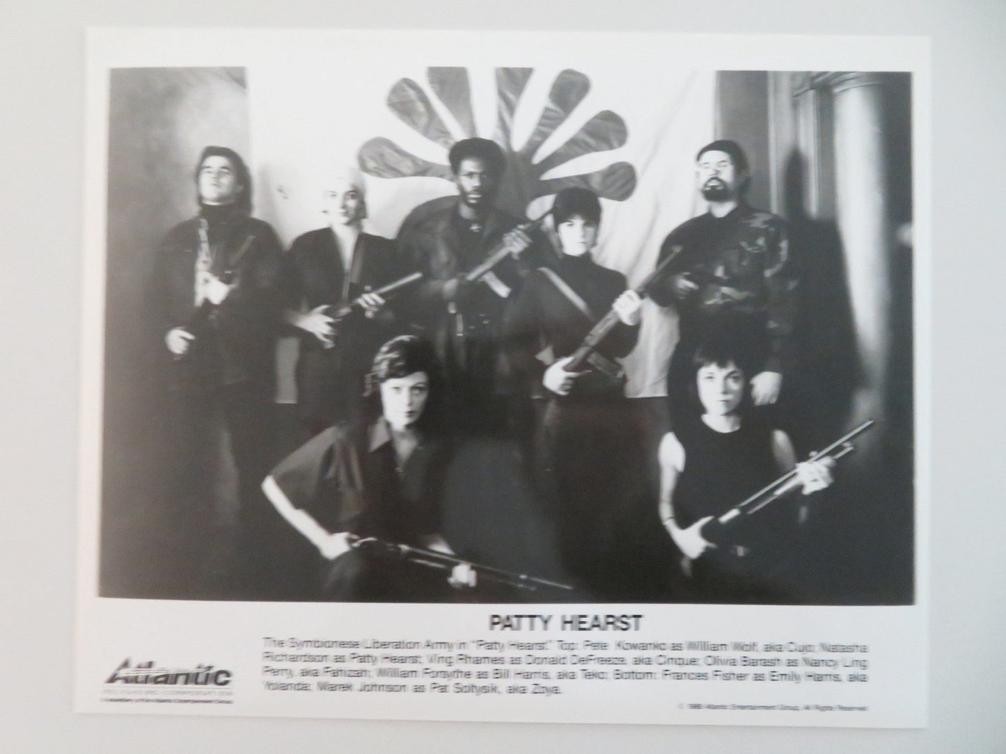 PATTY HEARST MOVIE STILL PHOTO LOT OF 5 NATASHA RICHARDSON WILLIAM FORSYTHE 1988 Movie posters