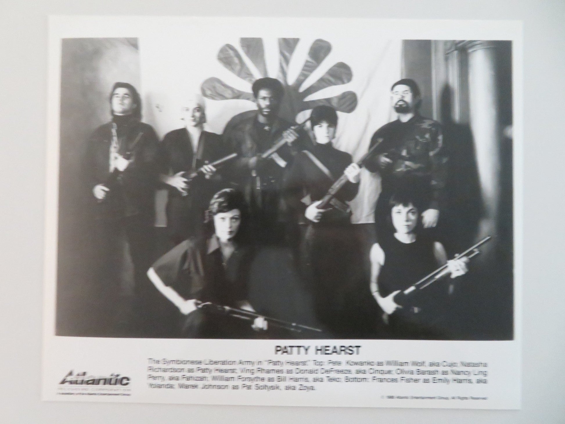 PATTY HEARST MOVIE STILL PHOTO LOT OF 5 NATASHA RICHARDSON WILLIAM FORSYTHE 1988 Movie posters