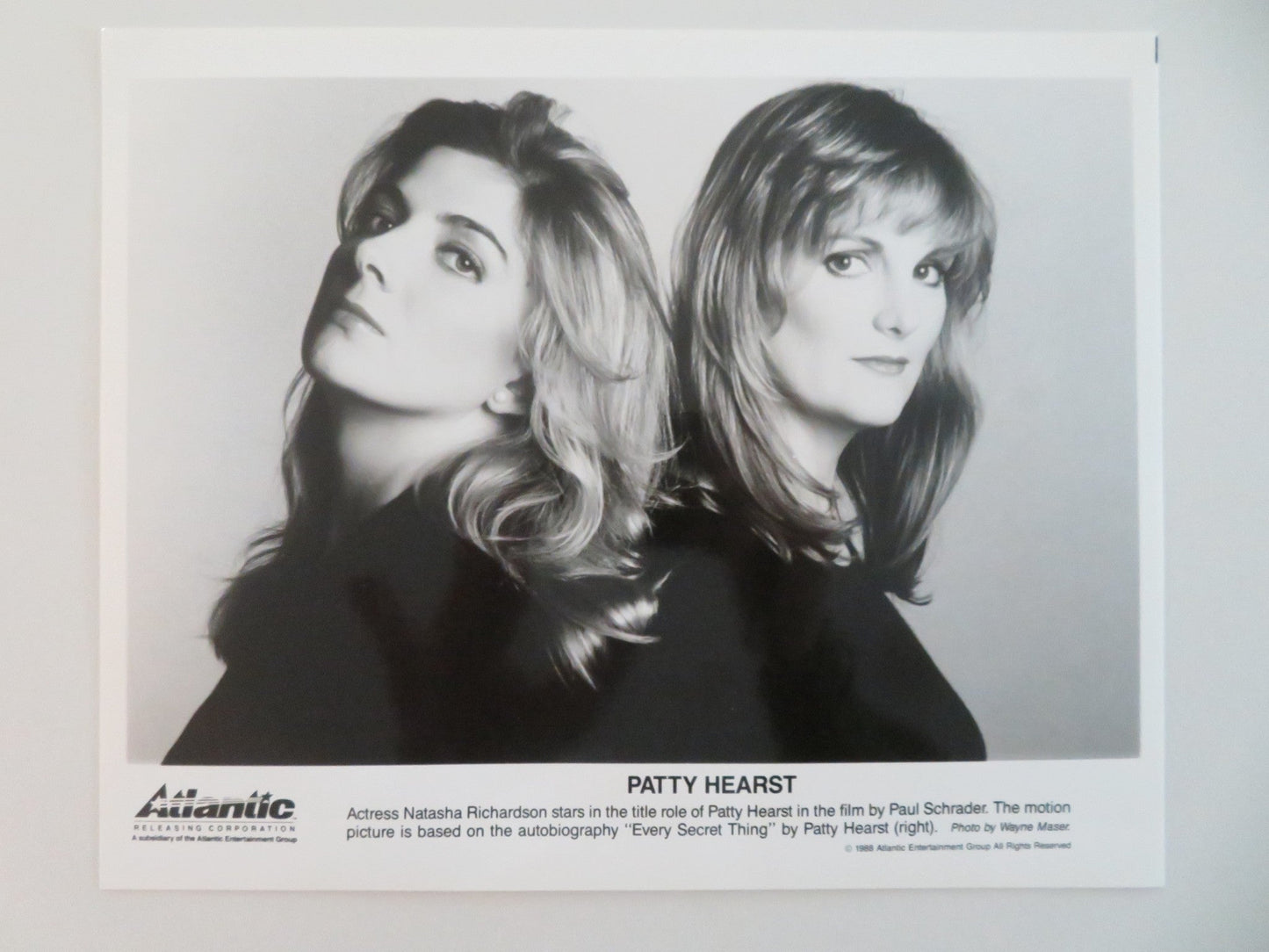 PATTY HEARST MOVIE STILL PHOTO LOT OF 5 NATASHA RICHARDSON WILLIAM FORSYTHE 1988 Movie posters