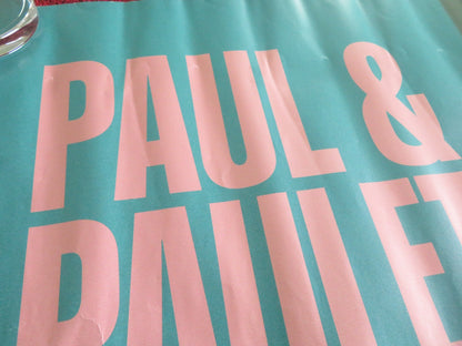 PAUL & PAULETTE TAKE A BATH UK QUAD ROLLED POSTER MARIE BENATI J. GALIANA 2024 Movie posters