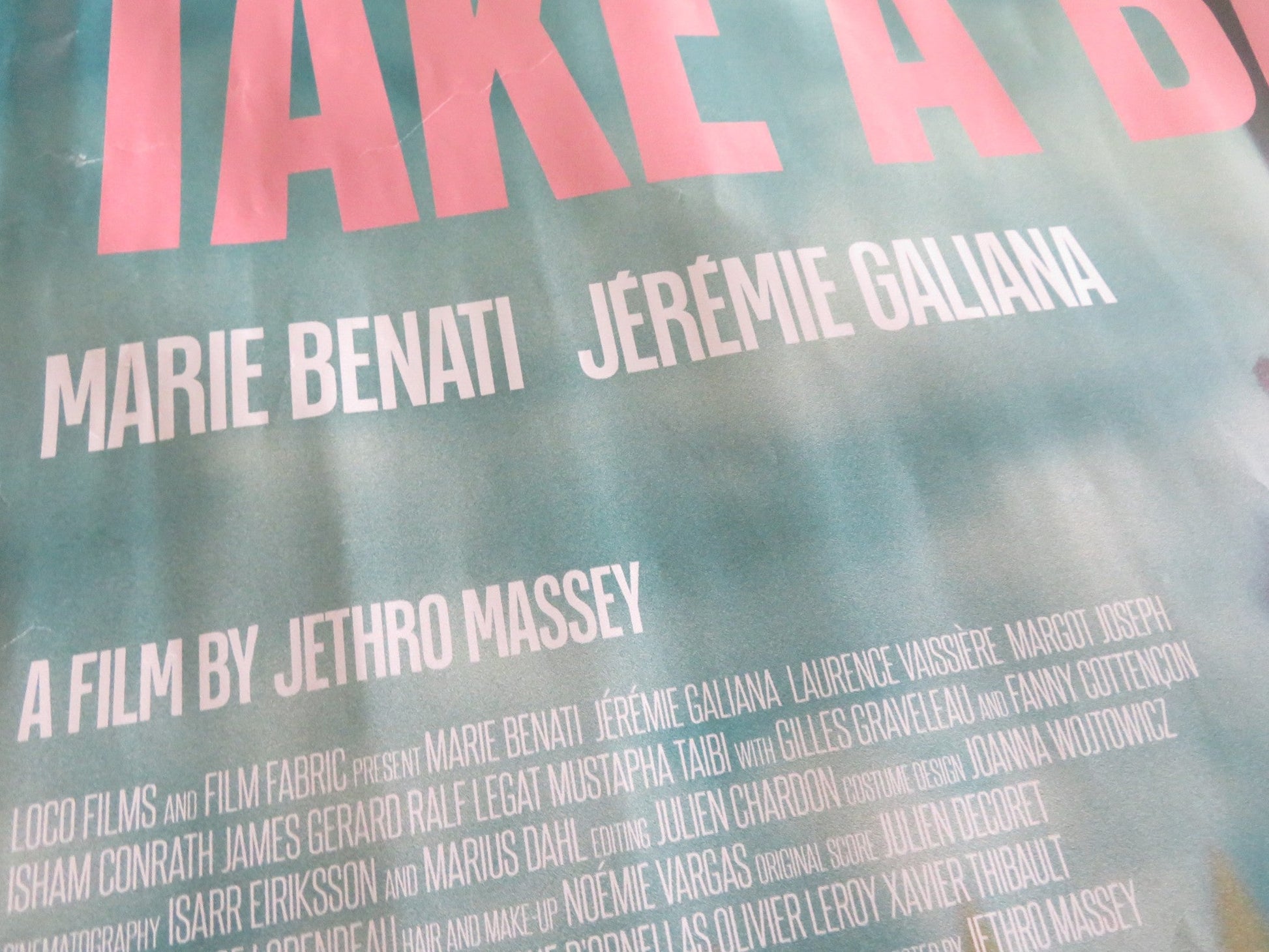 PAUL & PAULETTE TAKE A BATH UK QUAD ROLLED POSTER MARIE BENATI J. GALIANA 2024 Movie posters