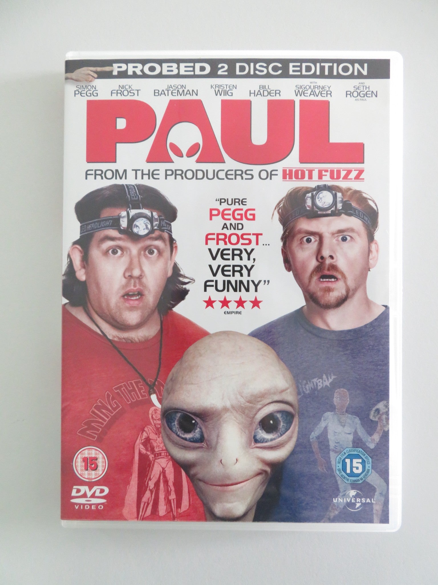 PAUL - PROBED 2 DISC EDITION (DVD) SIMON PEGG NICK FROST 2011 REGION 2, 4, 5 Movie posters