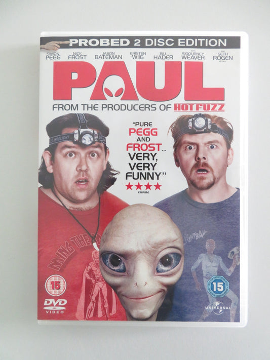PAUL - PROBED 2 DISC EDITION (DVD) SIMON PEGG NICK FROST 2011 REGION 2, 4, 5 Movie posters