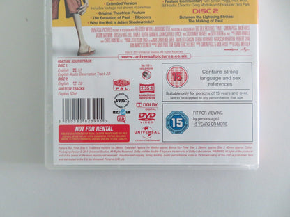 PAUL - PROBED 2 DISC EDITION (DVD) SIMON PEGG NICK FROST 2011 REGION 2, 4, 5 Movie posters