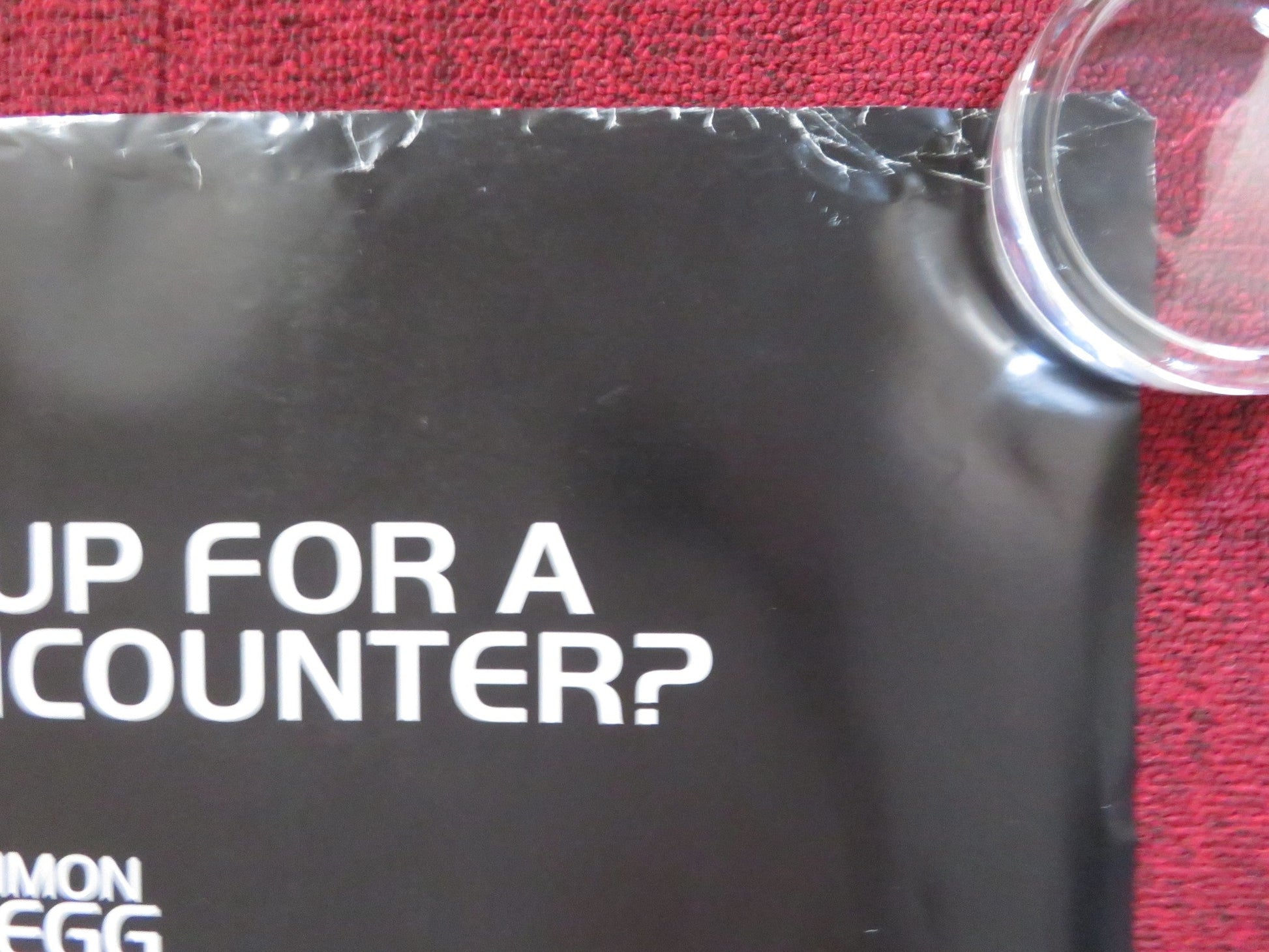 PAUL UK QUAD ROLLED POSTER SIMON PEGG NICK FROST 2011 Rendezvous Cinema Movie posters