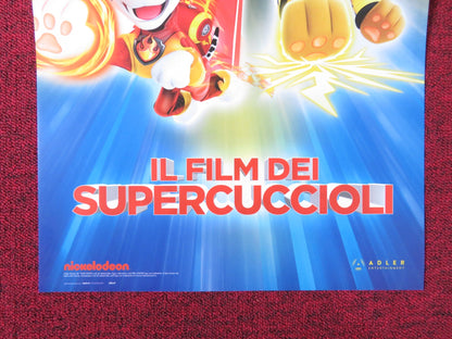PAW PATROL: READY, RACE, RESCUE! ITALIAN LOCANDINA POSTER JULIUS CHO 2019 Rendezvous Cinema Movie posters