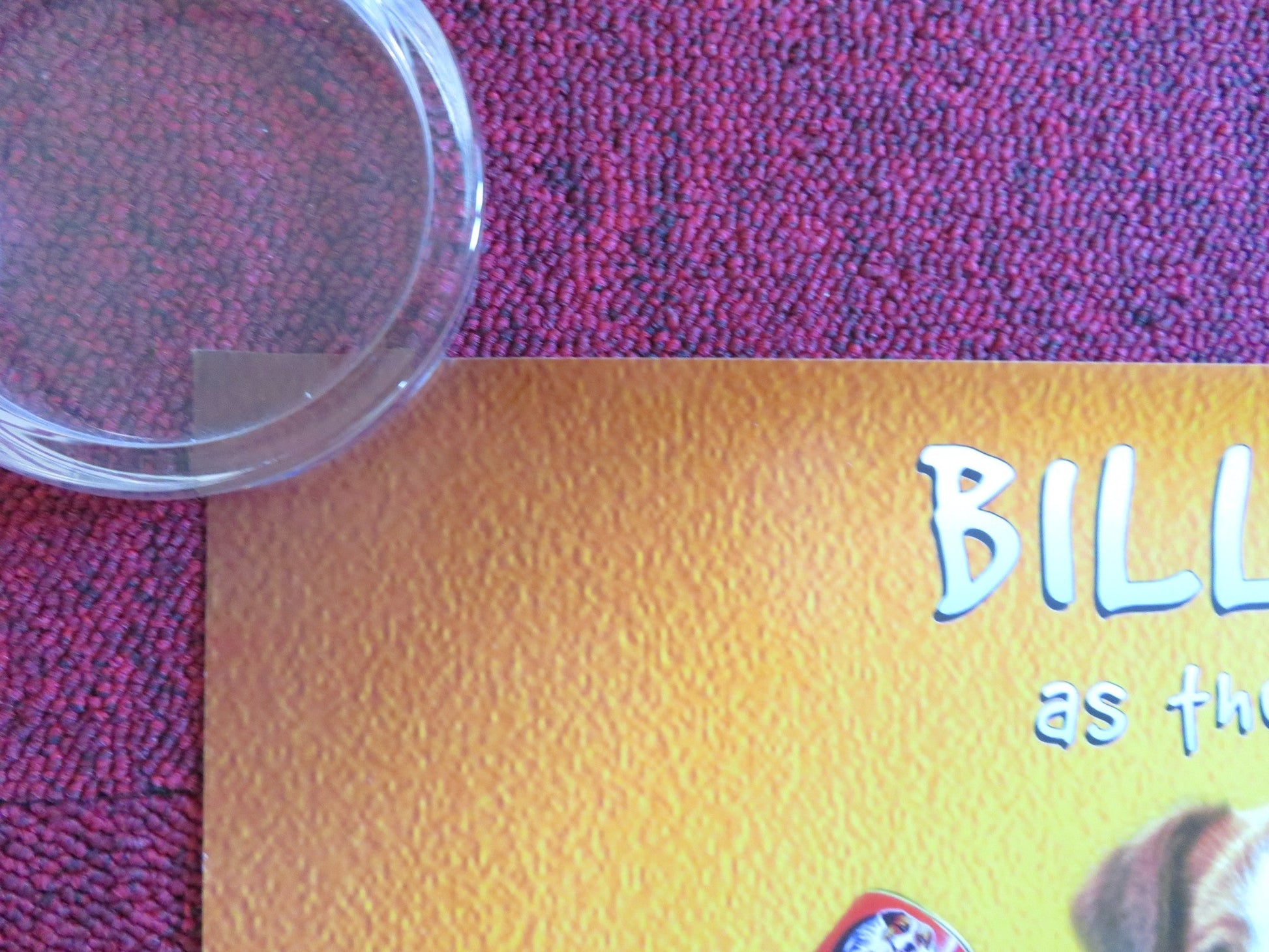 PAWS VHS VIDEO POSTER ROLLED BILLY CONNOLLY NATHAN CAVALERI 1997 Rendezvous Cinema Movie posters