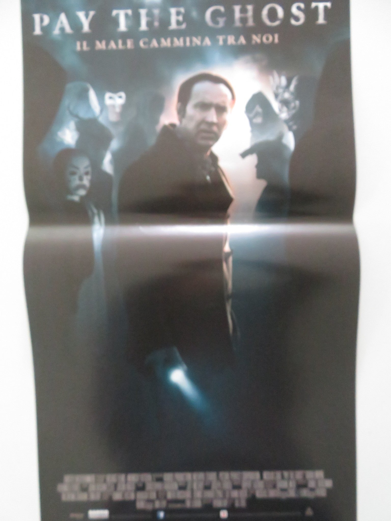 PAY THE GHOST ITALIAN LOCANDINA POSTER NICOLAS CAGE SARAH WAYNE CALLIES 2015 Movie posters