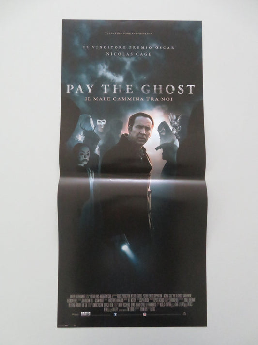PAY THE GHOST ITALIAN LOCANDINA POSTER NICOLAS CAGE SARAH WAYNE CALLIES 2015 Movie posters
